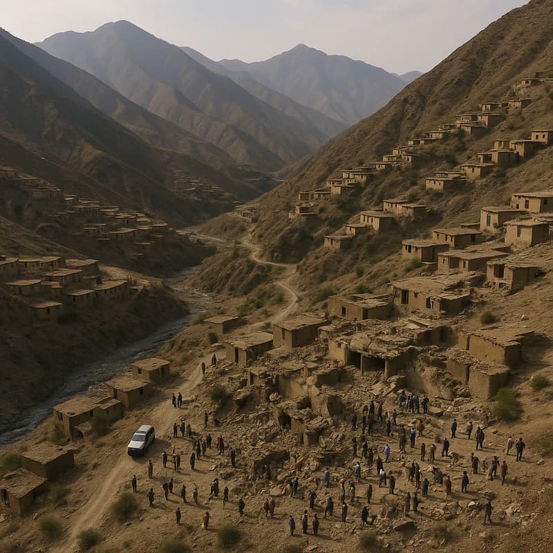 6.0 magnitude earthquake eastern Afghanistan: Rescue Efforts