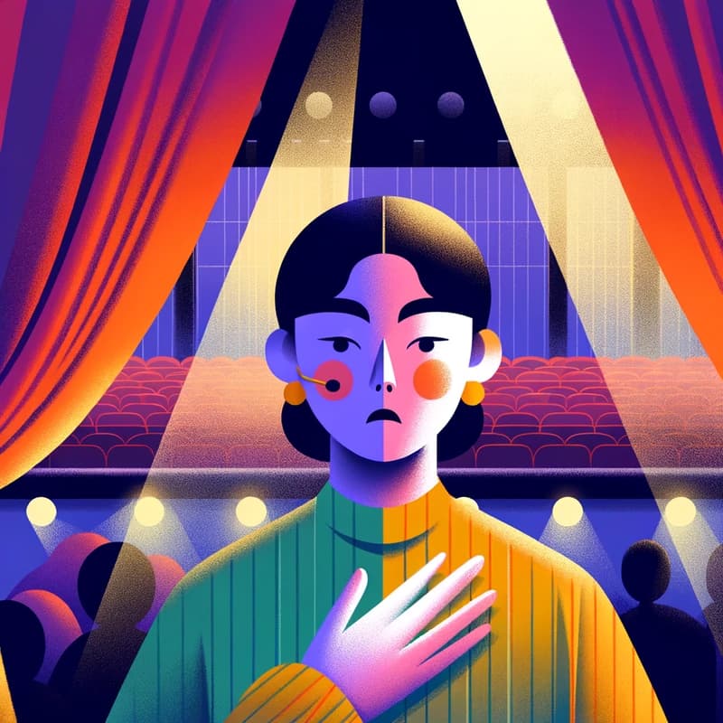 The Universality of Stage Fright