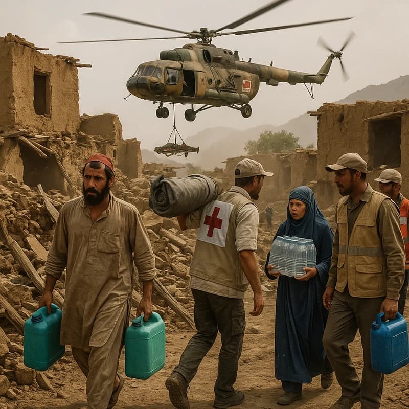 Afghanistan earthquake 2025: Live updates & relief efforts