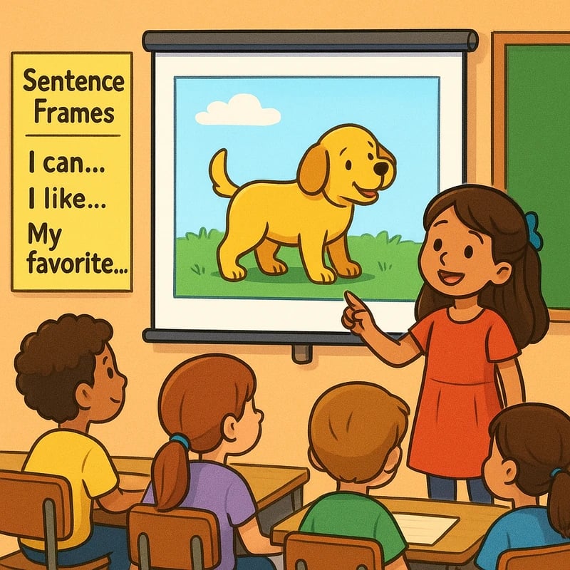 Sarcini de prezentare pentru ciclul primar: Vorbește întâi, în clasă