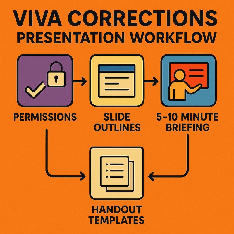 Viva Corrections Presentation: Clear 5–10 Min Briefing