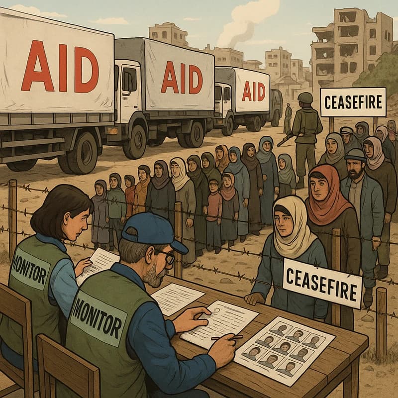 Gaza ceasefire: Captives list could unlock relief window