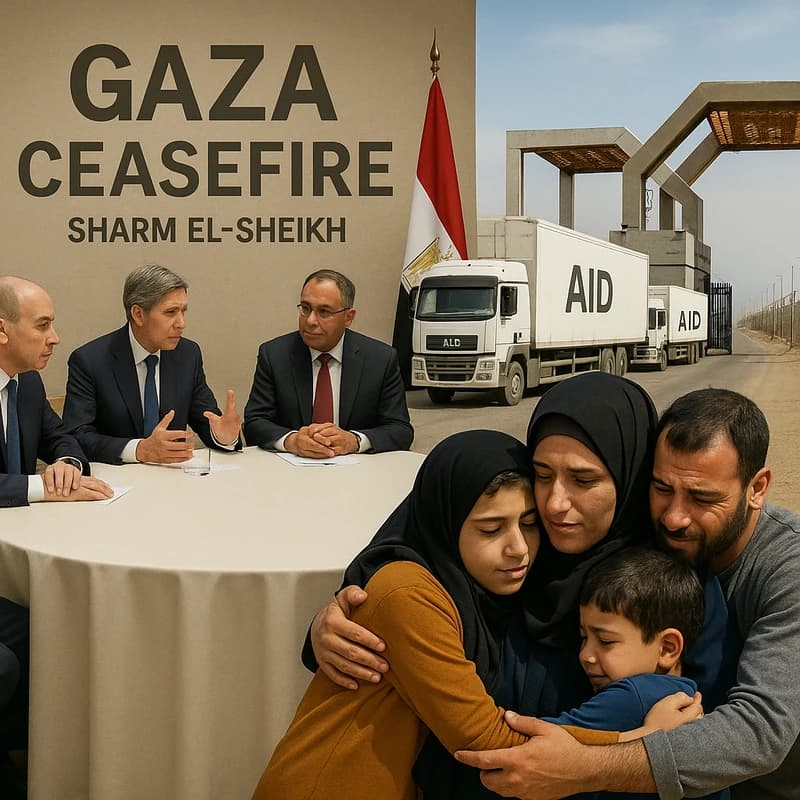 Gaza-Waffenstillstand: Ein fragiler Wendepunkt mit Hilfe und Hoffnungen