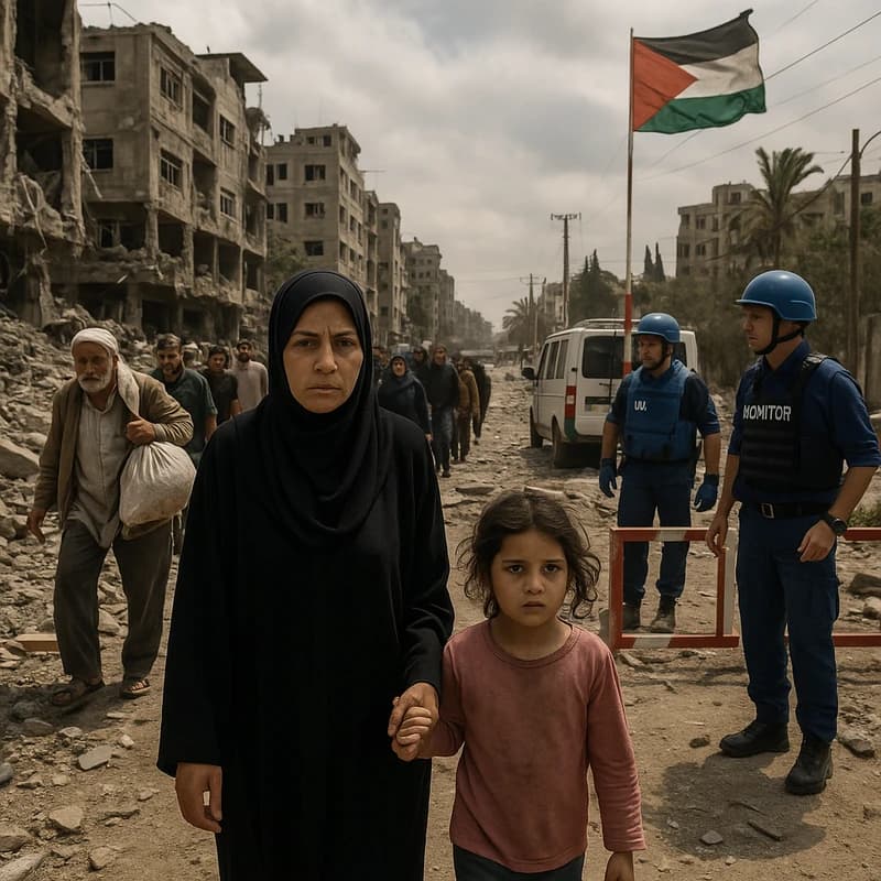 Gaza-Waffenstillstand tritt in Kraft: Was kommt als Nächstes für Gaza