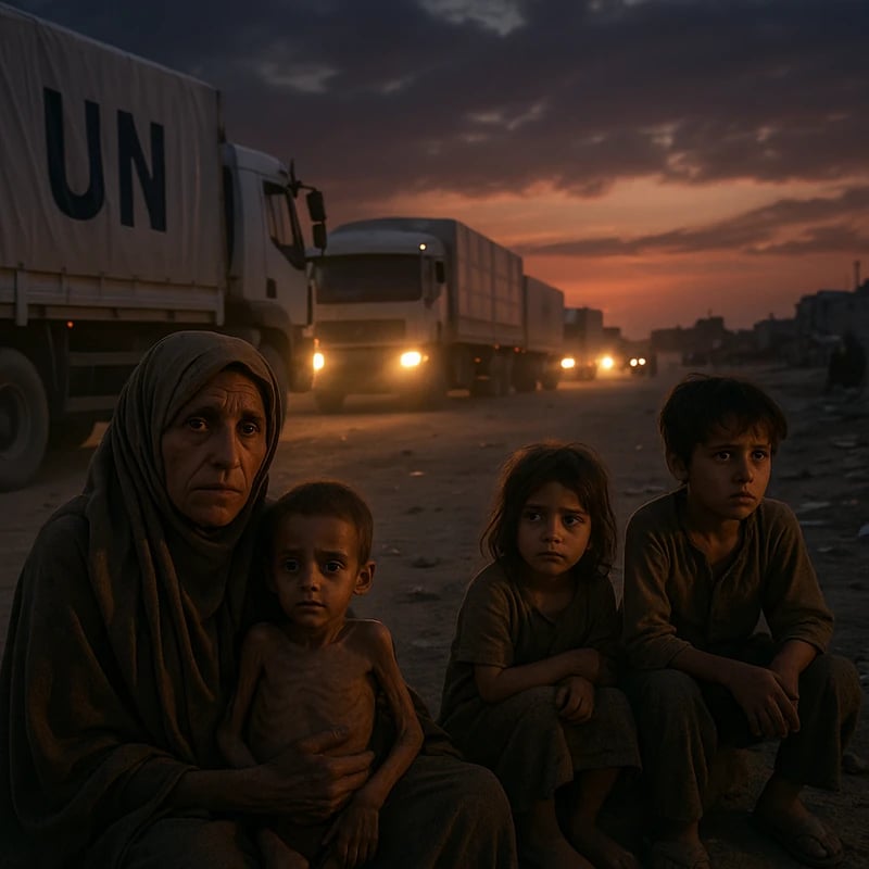 Gaza famine: Urgent Call for Safe Aid and Action now