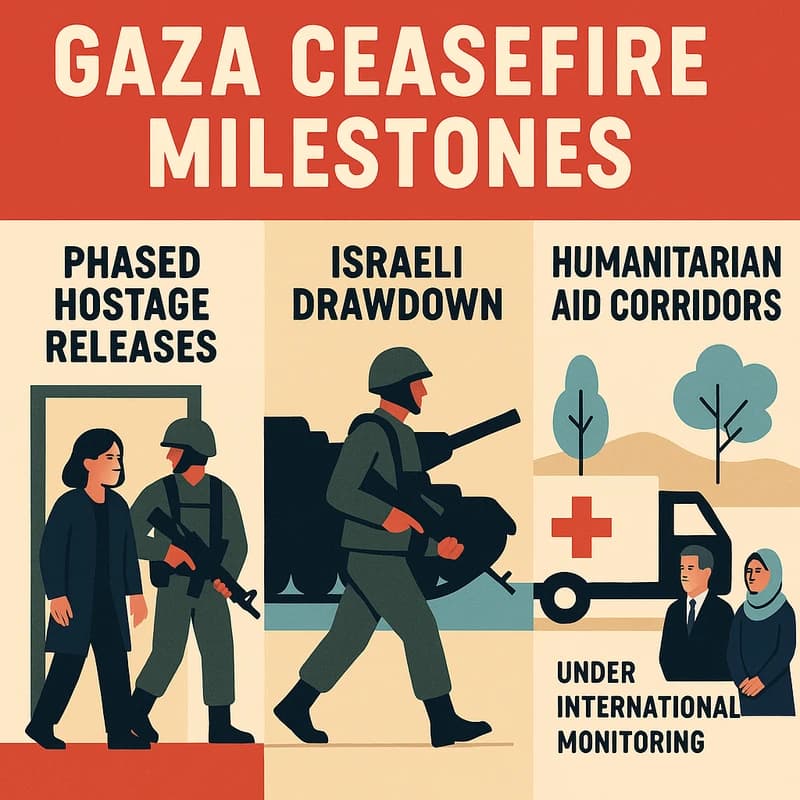 Cessar-fogo em Gaza ganha impulso: o que isso significa hoje