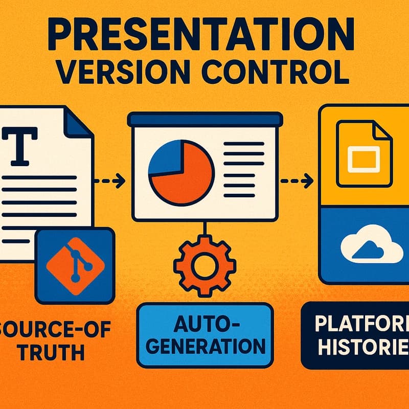 Presentation Version Control: Speed Up Decks with Confidence