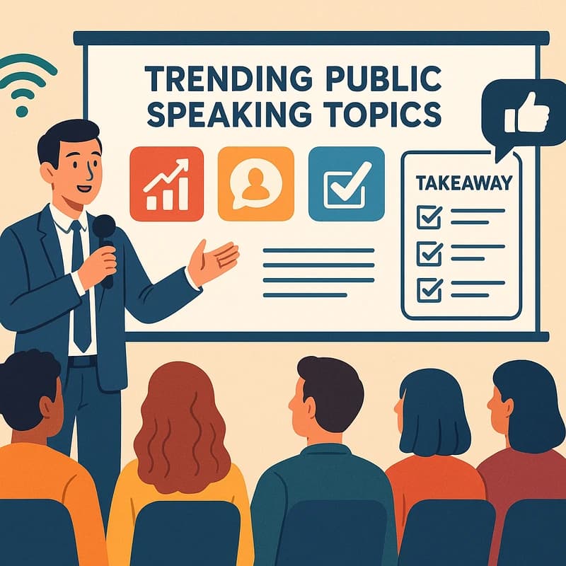 Популярні теми публічного виступу: Вибір у режимі реального часу для впливу