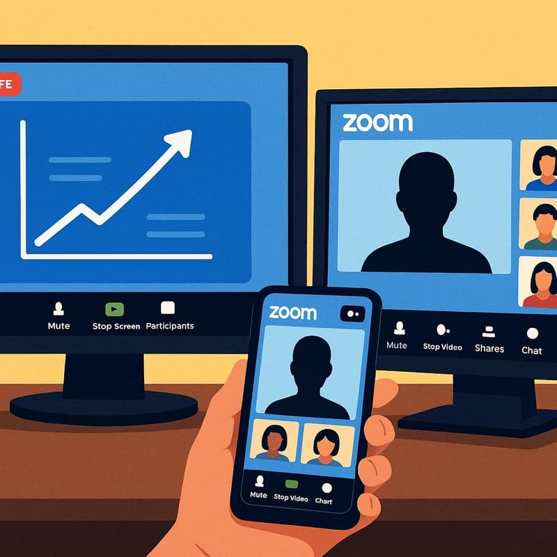 Zoom presenter mode not showing self? Fix it in 5 steps