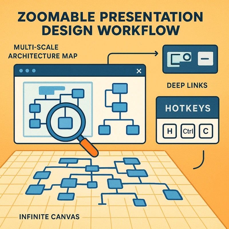 Dizajn prezentacije uz zumiranje: Ovladavanje govorima na više skala