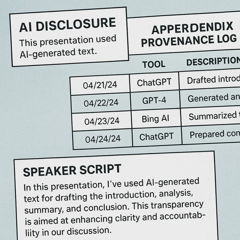 Otkrivanje AI u prezentacijama: praktični okvir poverenja