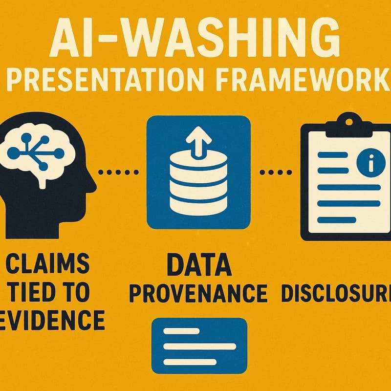 AI-washing presentation: Pitch with evidence, not hype