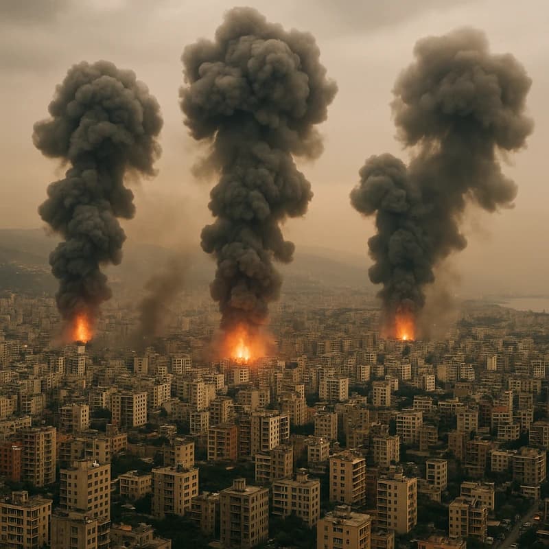 Израиль наносит удары по Бейруту: ключевые 60-дневные переговоры по прекращению огня