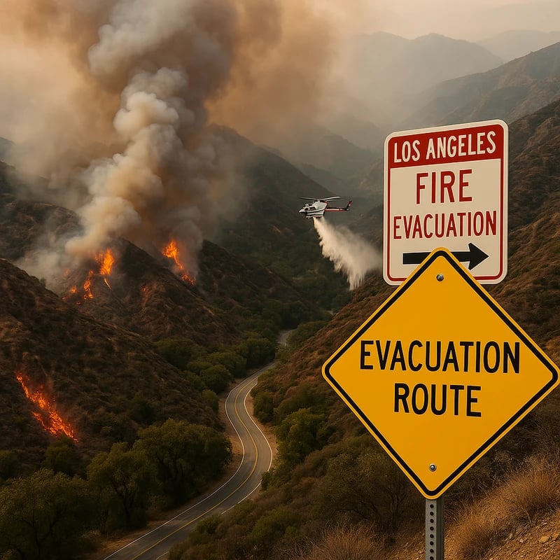 Los Angeles wildfires evacuations: Live updates now