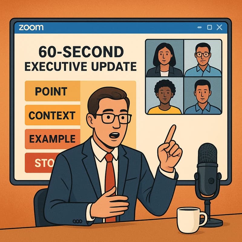 Ngừng nói lan man trong các cuộc họp: Thành thạo cập nhật 60 giây với AI