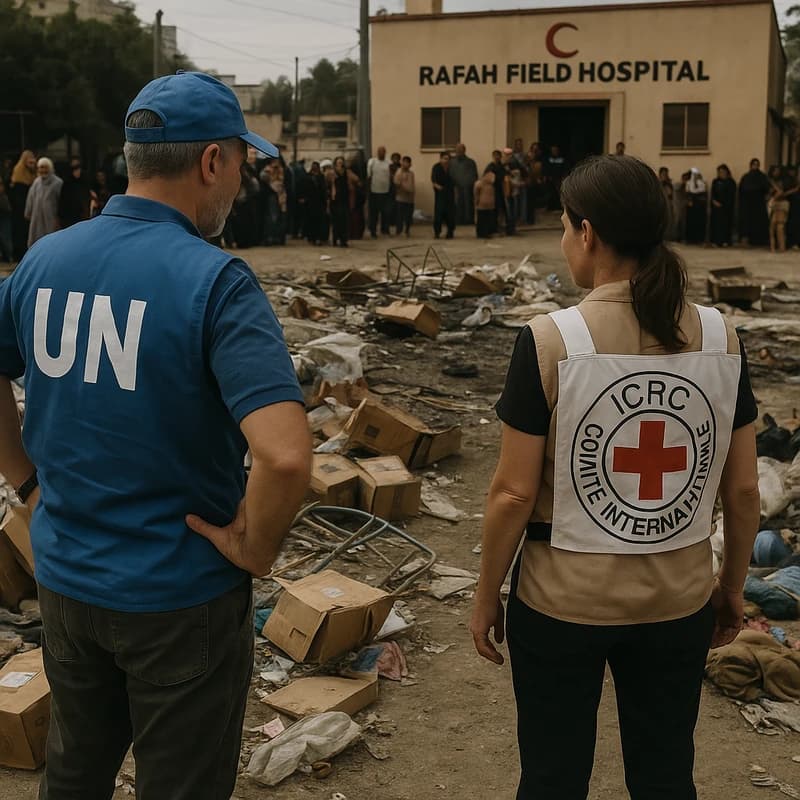 Rafah aid hub shooting: independent probe and accountability