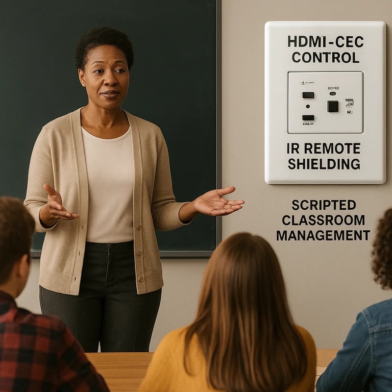 Students Turning Off Classroom Projector: Calm Fixes