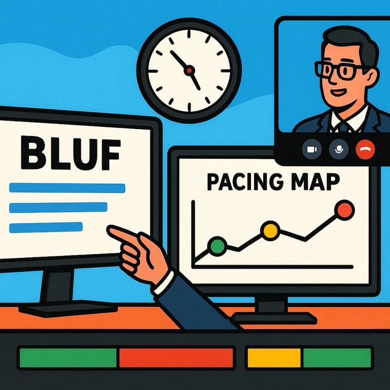 Executive Presentation Time Management: 10-Minute Win