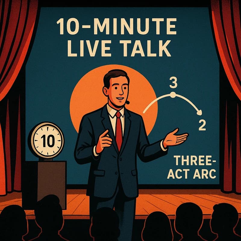 Transition From Podcast To Public Speaking: 10-Min Talk