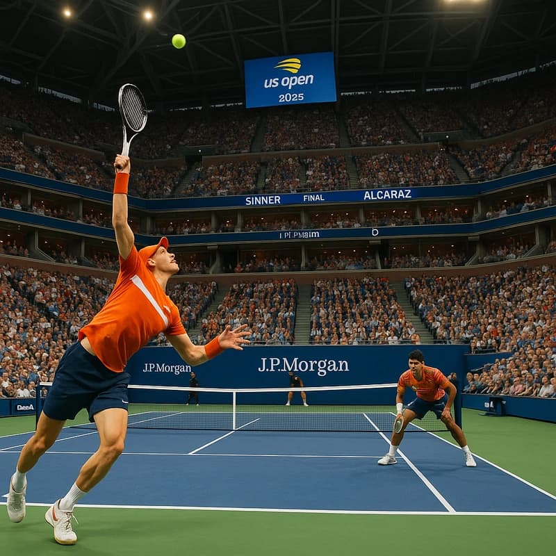 US Openin finaali Sinner vastaan Alcaraz 2025: Historiallinen ykkösen kohtaaminen