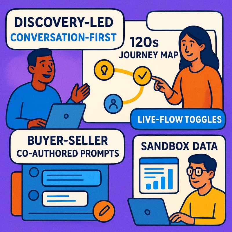 Trình diễn Phần mềm No-Slides: Dẫn đầu bởi Khám phá, Nhận thức Rủi ro